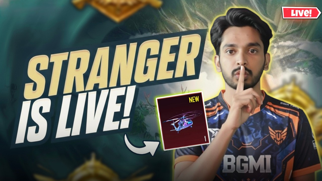 🔴 BGMI 4.2 UPDATE LIVE 🔥 EXTREME RUSH GAMEPLAY | iPhone 15 Pro Max 120FPS 😈 | STRANGER is LIVE