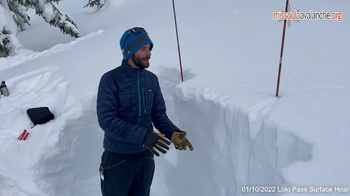 01/10/2022 Lolo Pass Surface Hoar