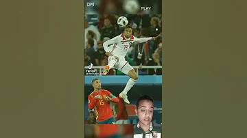 اعلي قفزه في تاريخ كوره القدم من نصيب المغربي يوسف النصيري 