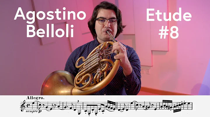 Agostino Belloli, Etude #8 from "8 Etudes for Fren...