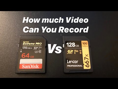 Video: Hoeveel uur video is 128 GB?