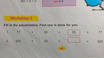 DAV Class 3 unit 4 worksheet 3 ।। Math class 3 chapter 4 worksheet 3 dav public school
