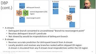 ISCA'20 - Session 2A - Slipstream Processors Revisited: Exploiting Branch Sets