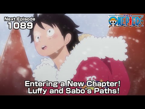 ONE PIECE episode1089 Teaser "Entering a New Chapter! Luffy and Sabo's Paths!"