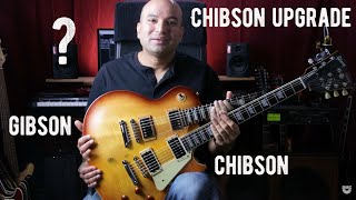 Chibson Les Paul R59 upgrade and comparison with a Gibson Les Paul Studio