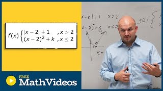 Graph piecewise functions absolute value and quadratic