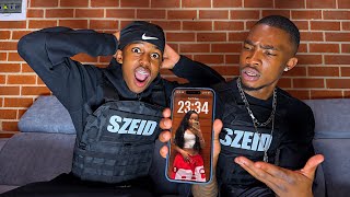 I PUT ROYAL GIRLFRIEND ON MY WALLPAPER PRANK WENT WRONG!!