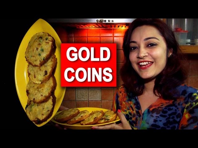 Bread gold coin recipe by Deepti Tyagi | Deepti Tyagi Recipes