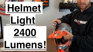 Apache 2400 Helmet Light for Enduro 