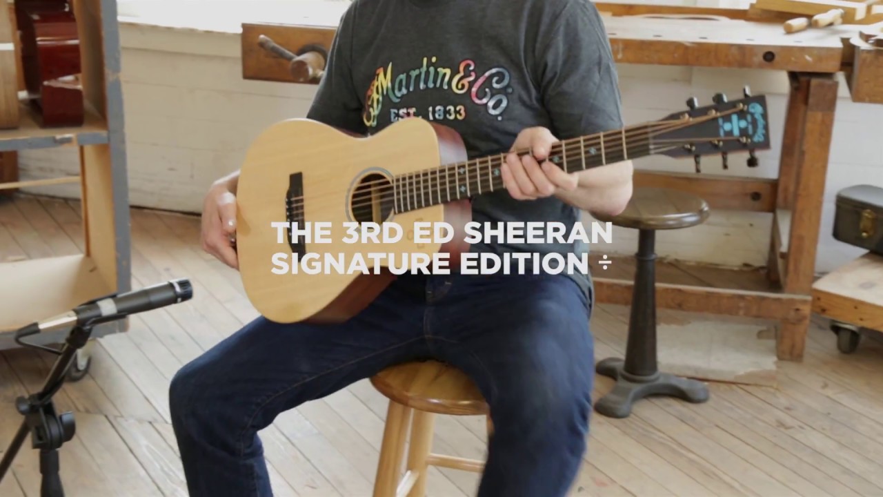 martinlx1e ed sheeranシグネチャーモデル