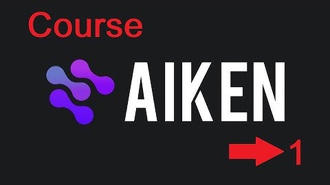 1 Aiken free course build Dapps on Cardano blockchain step by step redeemer Datum CLI #ada #cardano