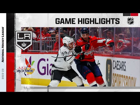 Kings @ Capitals 10/22 | NHL Highlights 2022