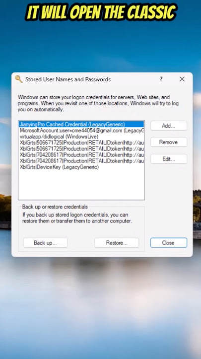 Secret Windows command you need to know #windowstips #openwindows #win #pcsetting ​⁠​⁠@Microsoft