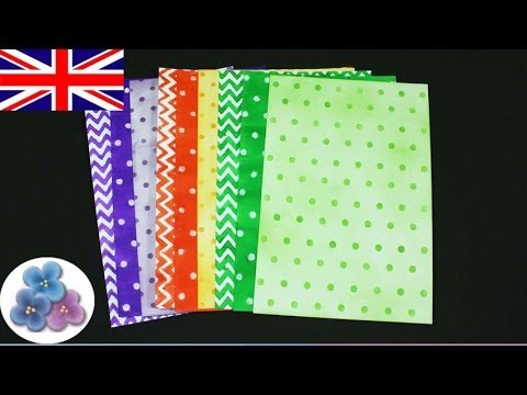 DIY Halloween How to paper *Make Paper for Scrapbook Ideas ...