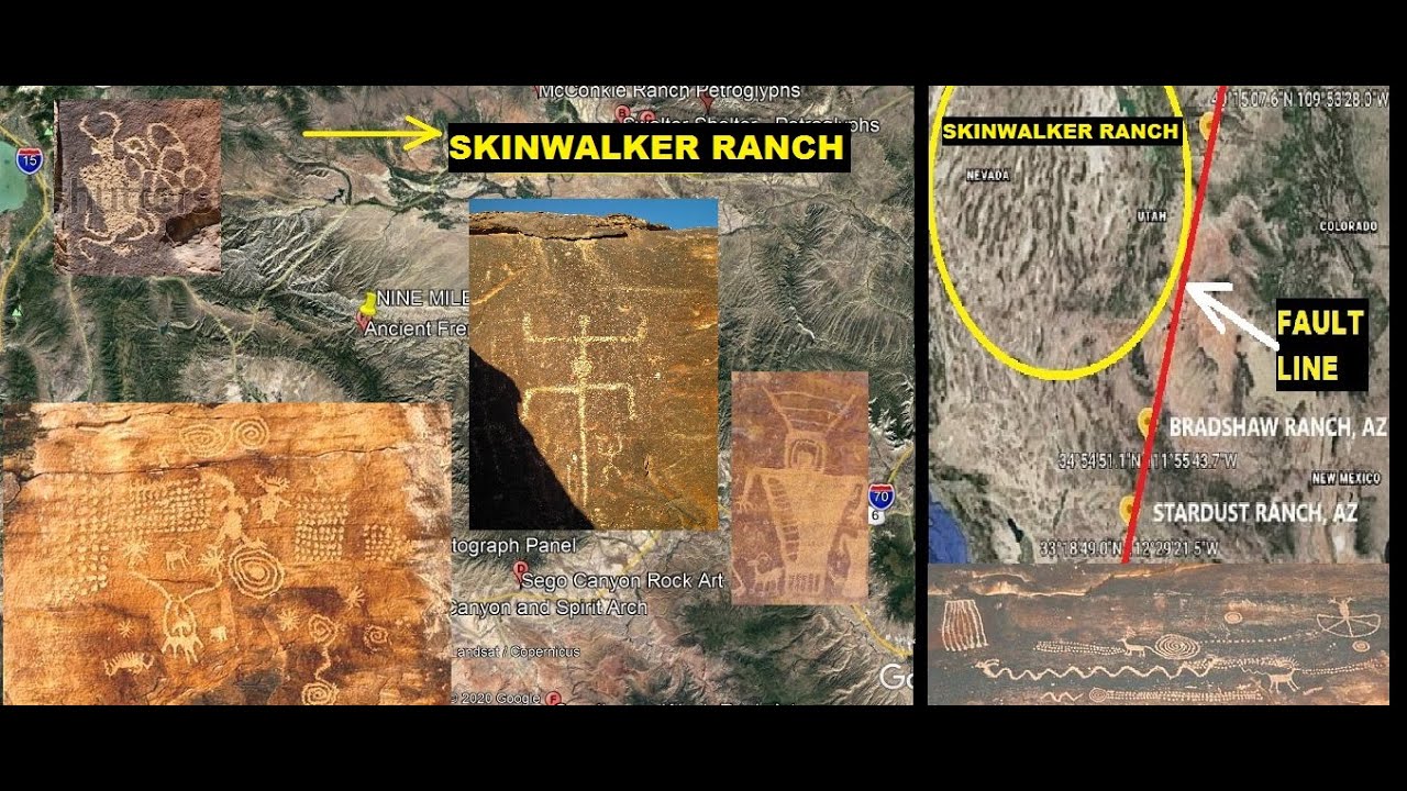 The Secret of Skinwalker Ranch: INVESTIGATING ROCK ART AND FAULT LINES ...