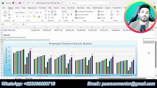 Exp25_Excel_Ch03_ML1_Airports | Excel Chapter 3: Grader Mid-Level 1 - Airport Passenger Counts