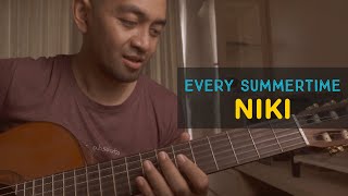 How to Play Every Summertime by NIKI on the Guitar | Guitar Tutorial 2023