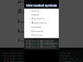 HTML musical symbols #coding