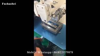 Automatic Velcro Cutting and Attachig machine