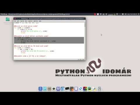 Pythonidomár F0023b feladat