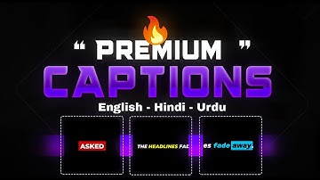This FREE AI Tool Adds English Hindi & Urdu Captions Automatically in One Click! 🔥
