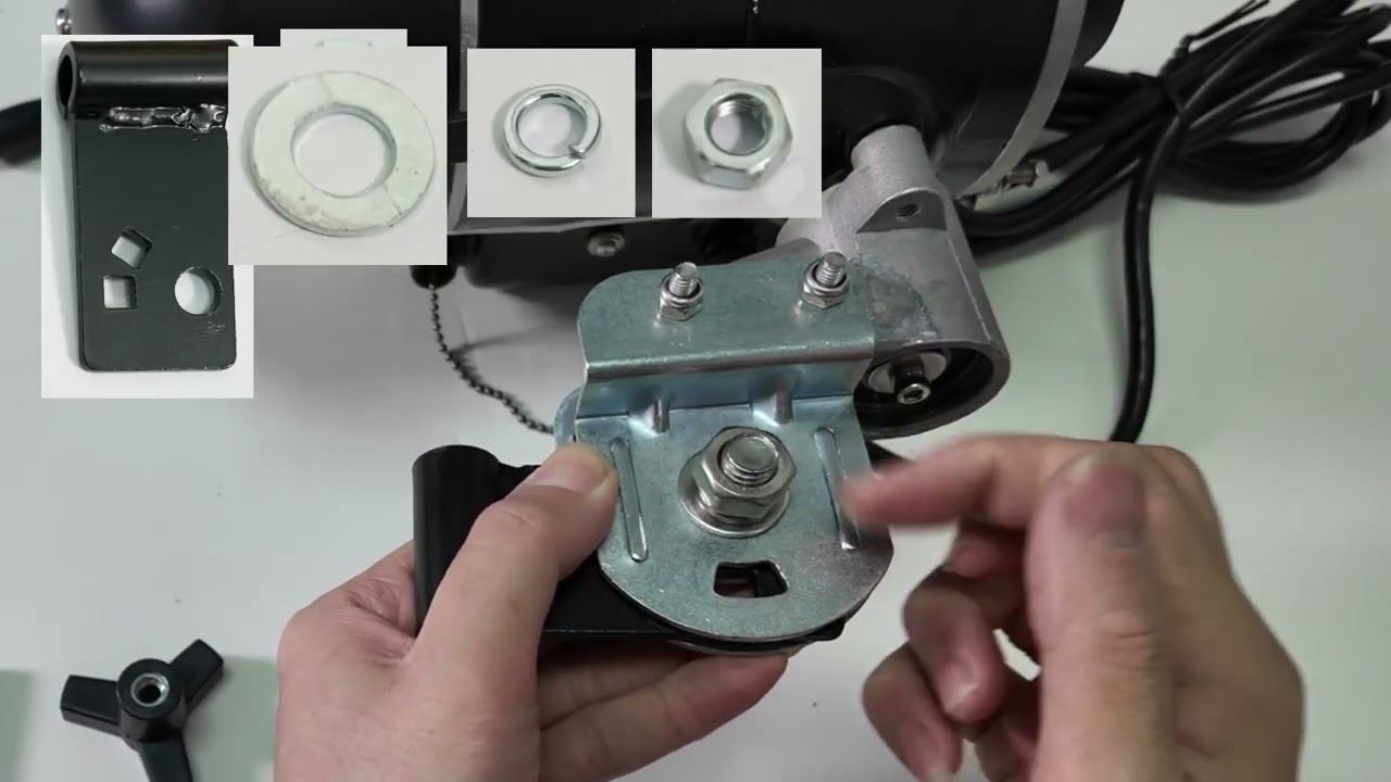 Simple assembly - 24"high velocity wall fan