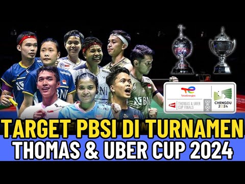 🔴BIKIN KAGET !! Ini Target PBSI di Thomas &amp; Uber 2024