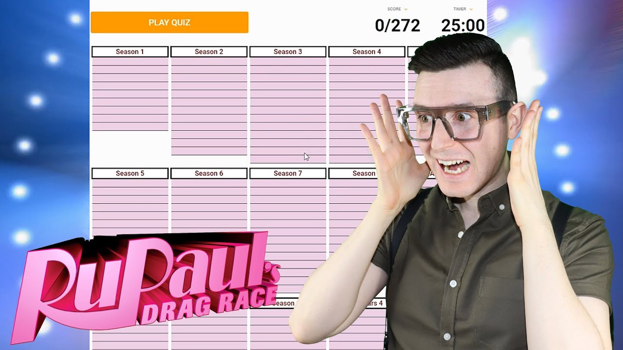 Drag Race USA Queens Sporcle Quiz YouTube Drag race usa queens sporcle quiz youtube