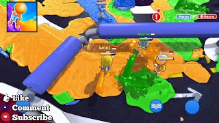 Dye Hard - Color War - Gameplay Color Battles (Android) screenshot 1