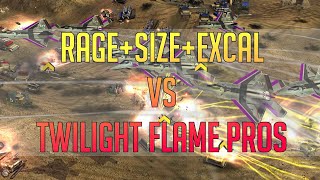 Rage/Size/Excal vs DeGeGo/Pogue/Simply  3vs3 Twilight Flame High Level Match  Zero Hour