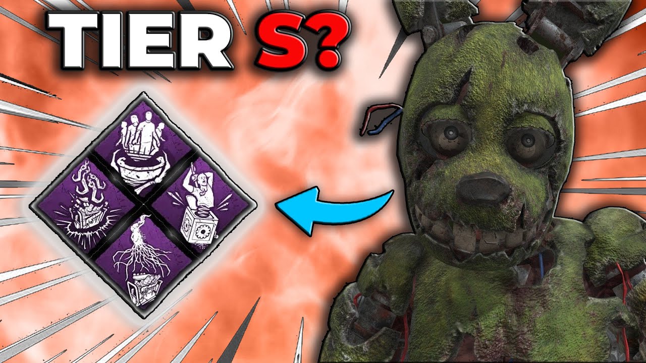La MEJOR BUILD para SPRINGTRAP en DBD! | DBD FNAF - YouTube