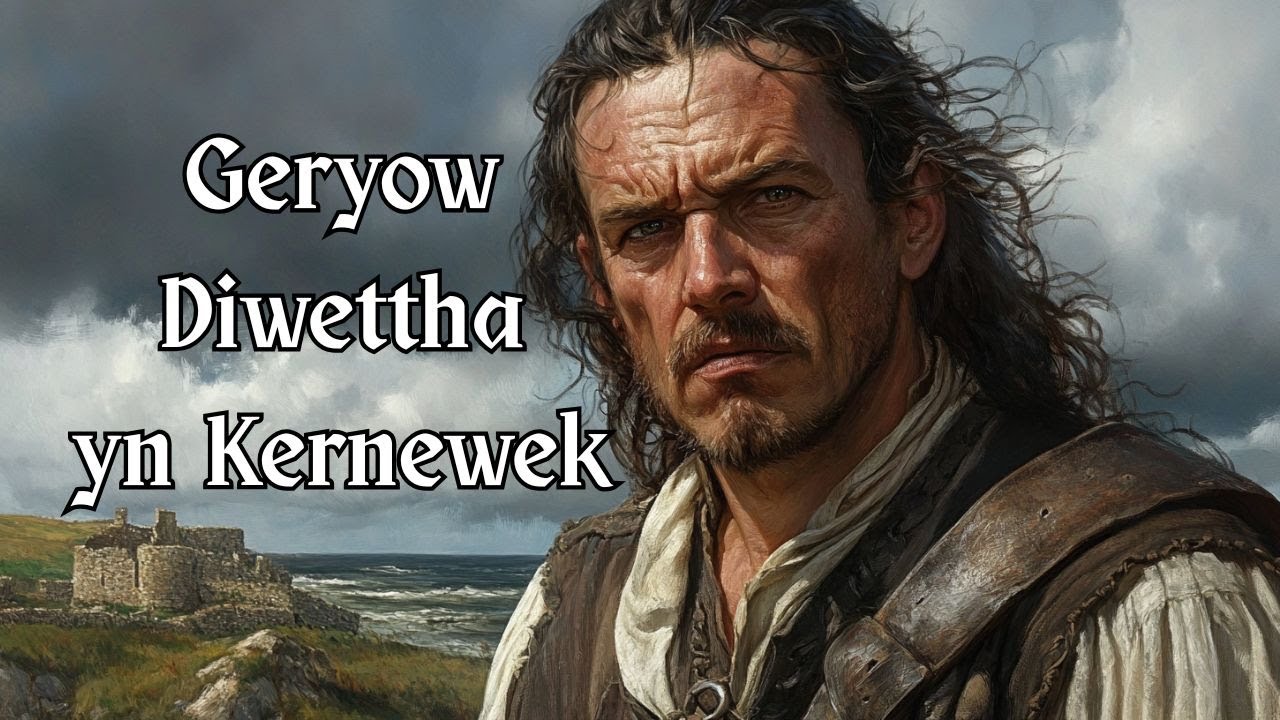 🎵 Geryow Diwettha yn Kernewek — Last Words in Cornish | Celtic Ballad in Cornish | English Subtitles