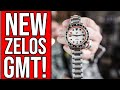 Best gmt watch around 500 zelos mako gmt 300 is fire