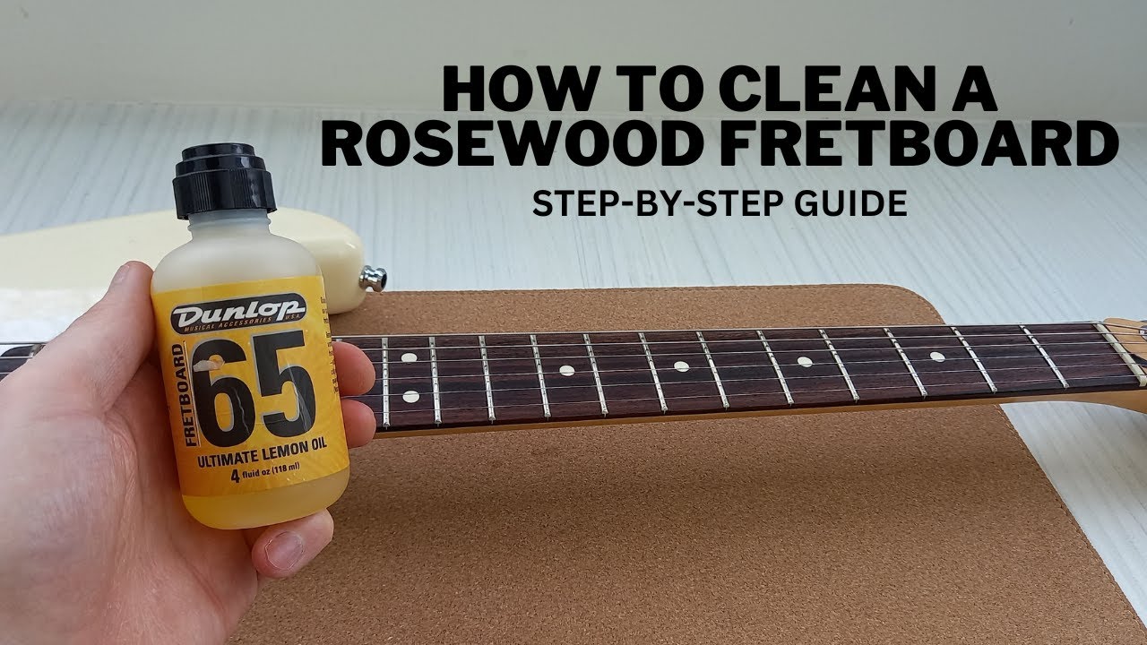 How To Apply guitar fretboard oil