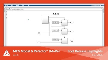 Tool Release | MES Model & Refactor® (MoRe) v.5.5