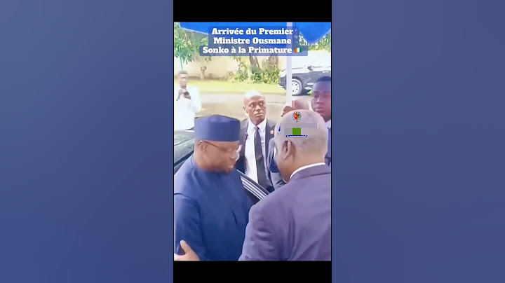 Ousmane Sonko à la primature de la Côte d’Ivoire #abidjan #senegal
