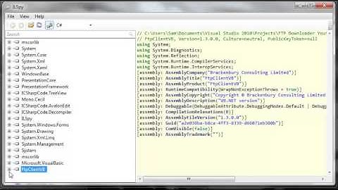 Visual Basic Tutorial   179   FTP Downloader Part 2 Referencing A Class Library   YouTube