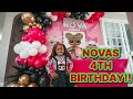 NOVAS 4TH BIRTHDAY PARTY!! - DAY 12 VLOGMAS 2022