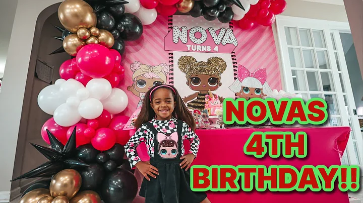 NOVAS 4TH BIRTHDAY PARTY!! - DAY 12 VLOGMAS 2022