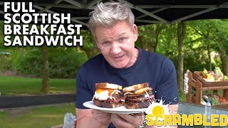 Gordon Ramsay Turns a Full Scottish Breakfast into a Sandwich