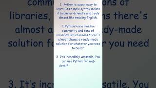 Why Python is the Best Programming Language to Learn in 2024! 🚀