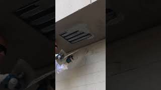 Troweling on Super Rich Stucco, #shorts #shortsfeed #trendingshorts #ytshorts #stucco #newyoutuber