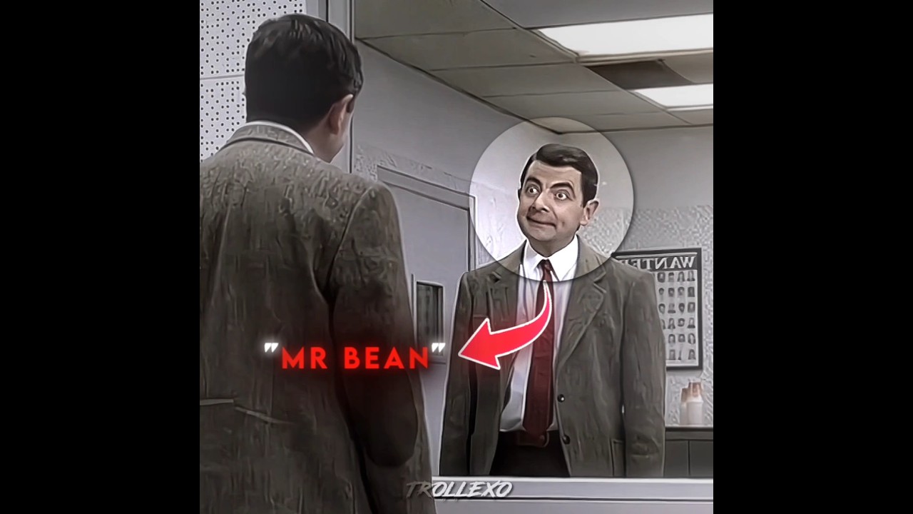 "He Thought It Was a Mirror " - 'Mr Bean' edit | Faz De Chicote (Slowed) 
