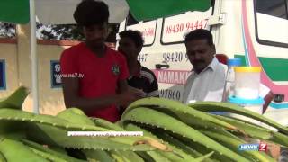 Aloe vera juice a big hit in Namakkal