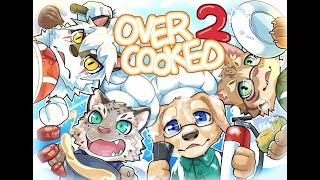 【定期コラボ配信】4人がコックに転職！？【Overcooked! 2】