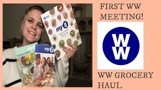 WW WORKSHOP MEETING EXPERIENCE | SWITCHING PLANS? | WW GROCERY HAUL