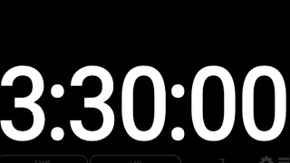 3 Hour 30 minute Timer with alarm sound|online stopwatch countdown|210mintues Timer with sound.