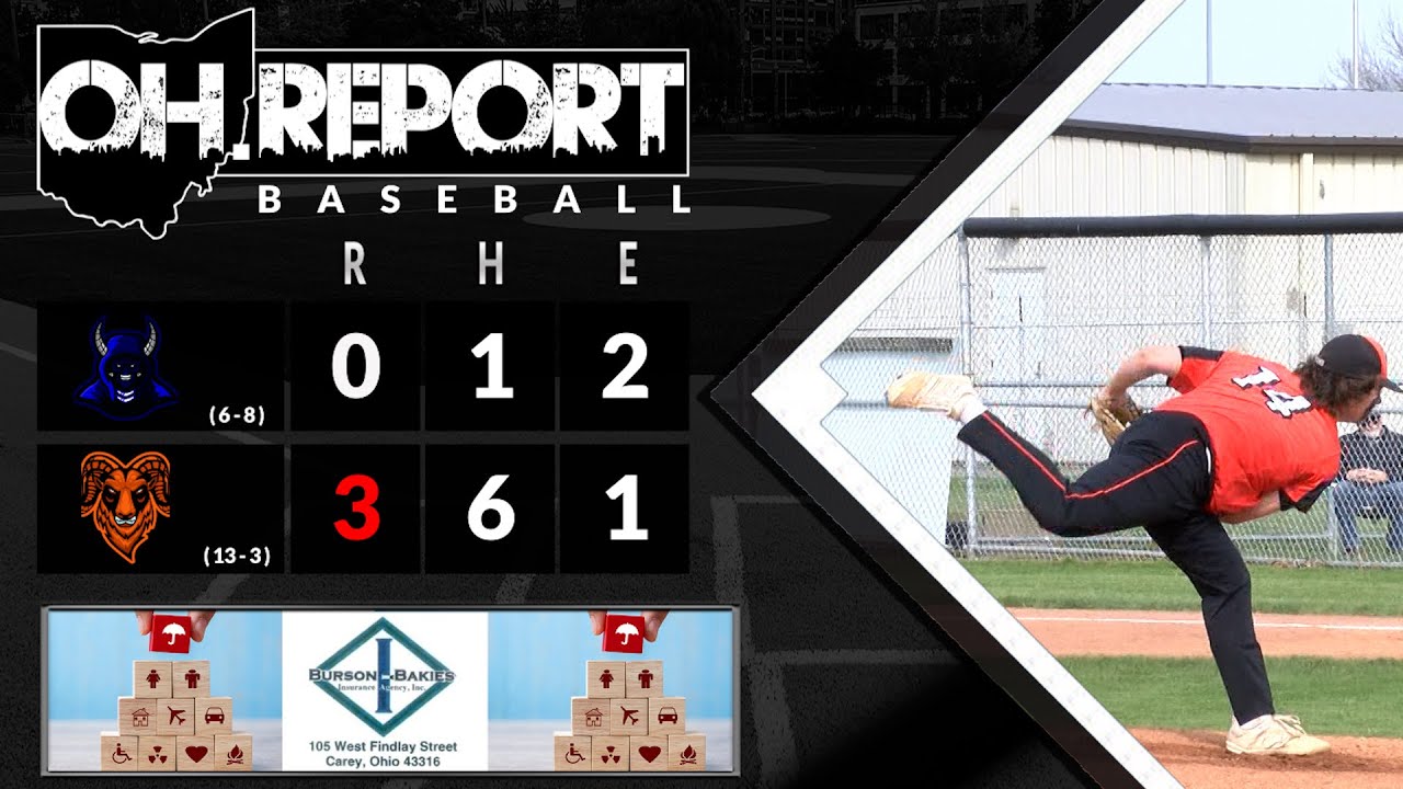 Upper Sandusky Rams Shut Down Carey Blue Devils 30 YouTube