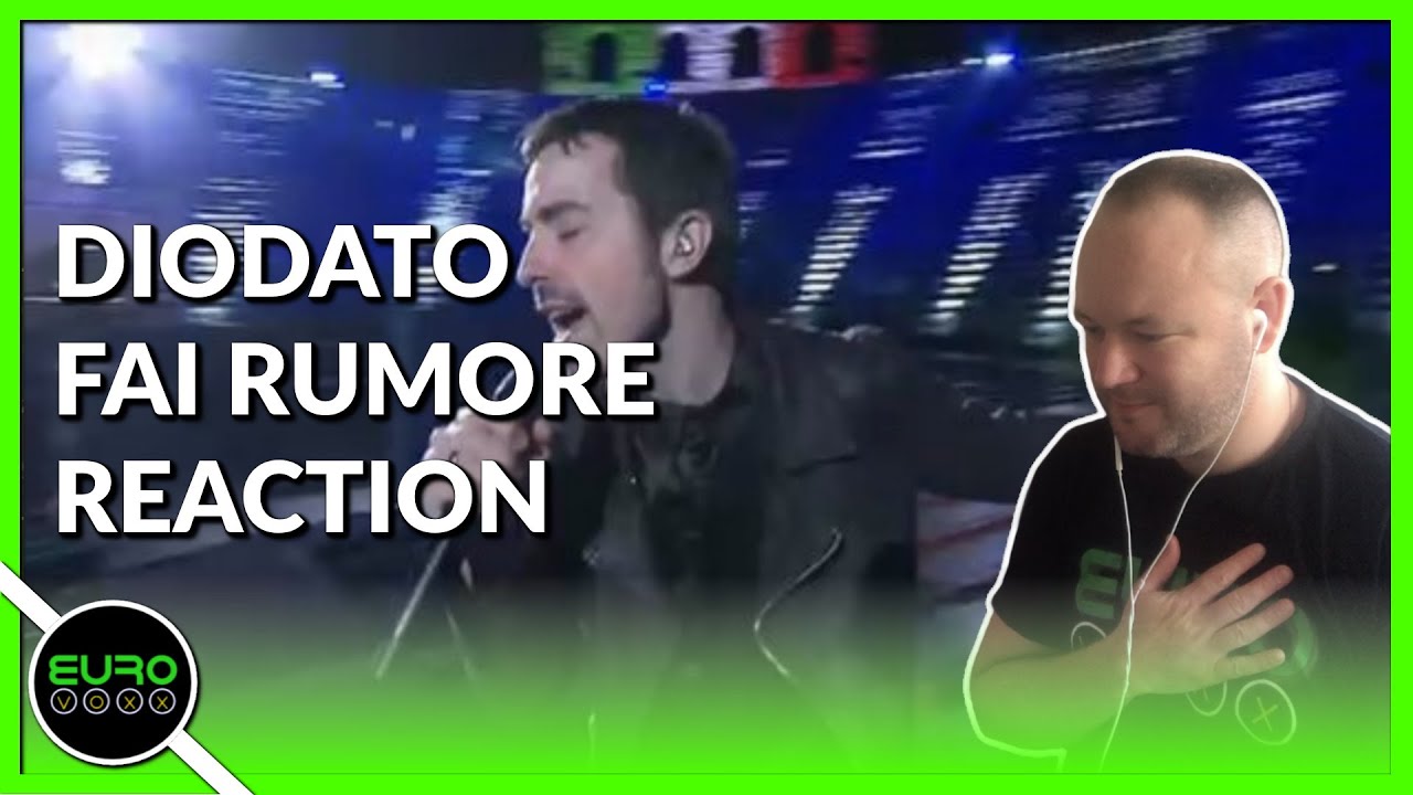 🇮🇹 REACTION: DIODATO - FAI RUMORE (ARENA DI VERONA PERFORMANCE) | ITALY EUROVISION 2020