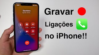 Como Gravar Ligações no iPhone! (GRÁTIS e sem Jailbreak) screenshot 3